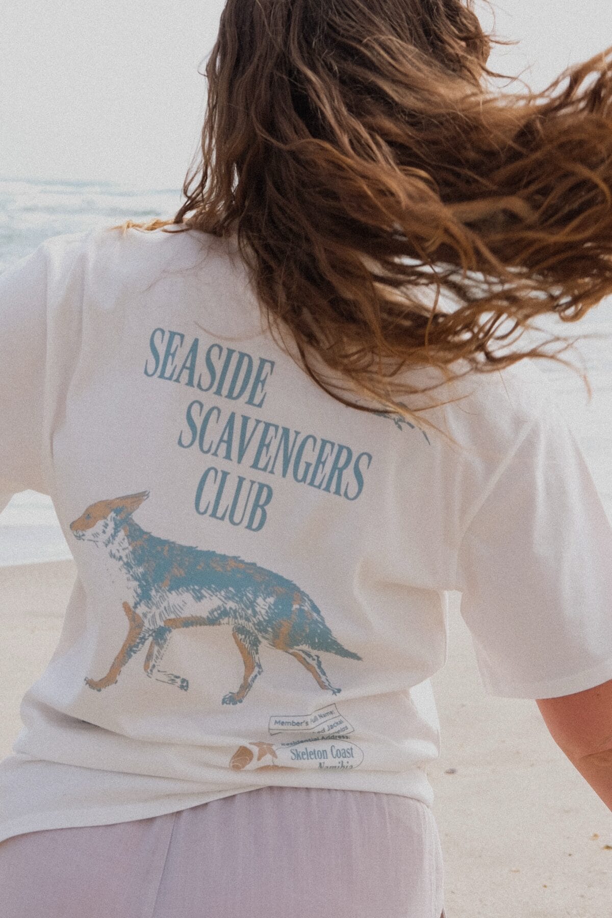 Jackal Tee in White