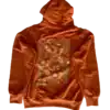 Flower Hoodie in Rust