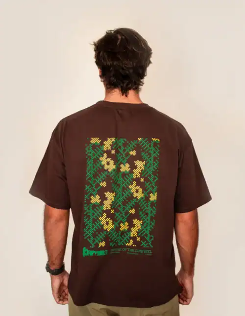 Flower T in Chocolate