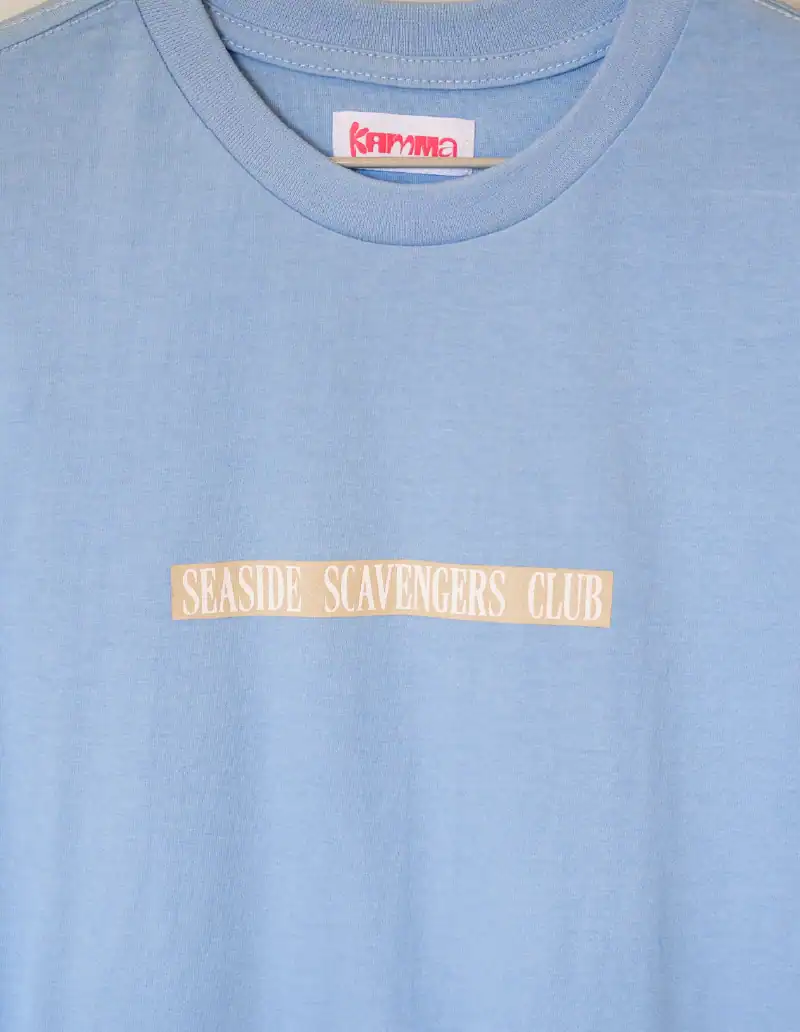 Seaweed Tee in Blue