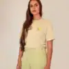 Flower Tee in Stone