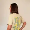 Flower Tee in Stone