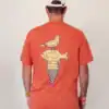 Ice Cream Tee in Dusty Coral