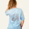 Crayfish Tee in Blue