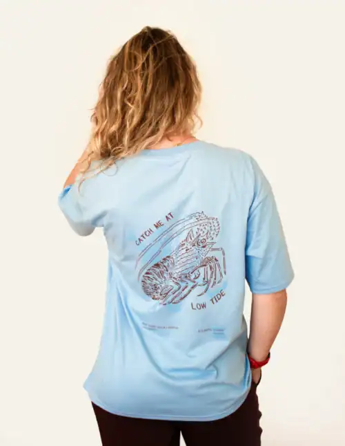 Crayfish Tee in Blue