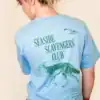 Jackal Tee in Blue
