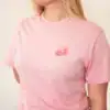 Crayfish Tee in Pink