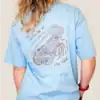 Crayfish Tee in Blue