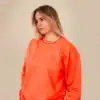Ice Cream Crewneck in Orange