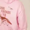 Jackal Hoodie in Pink