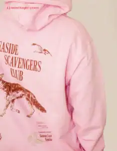 Jackal Hoodie in Pink