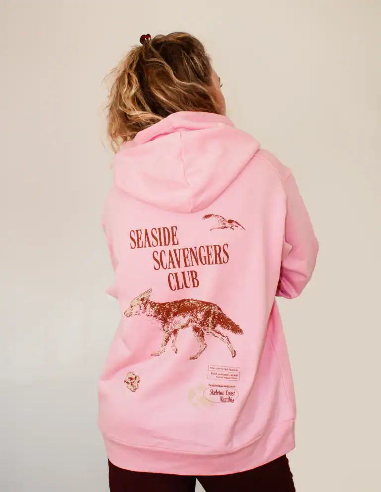Pink Jackal Hoodie