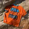 Mountain Mirage Tee in Rust and Blue